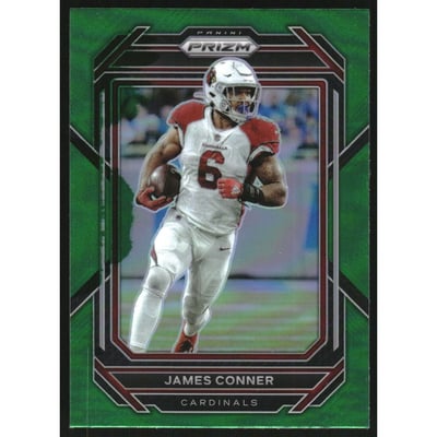 2022 Panini Prizm Prizms Green #2 James Conner