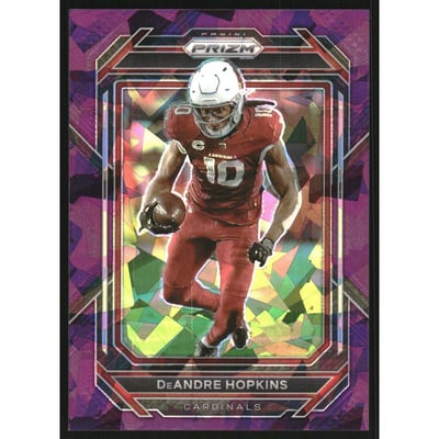 2022 Panini Prizm Prizms Purple Ice #5 DeAndre Hopkins