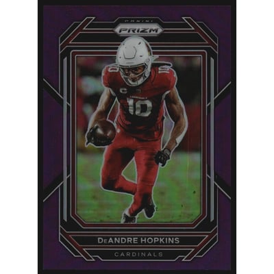 2022 Panini Prizm Prizms Purple #5 DeAndre Hopkins