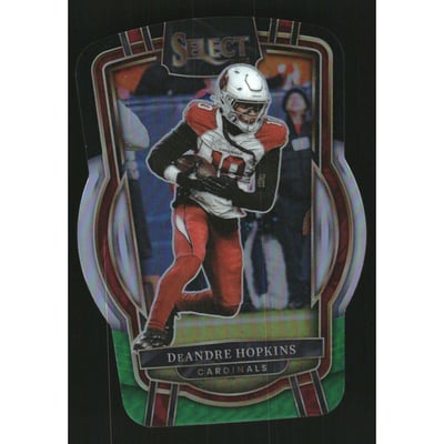 2022 Select Prizm Black and Green Die Cut #298 DeAndre Hopkins