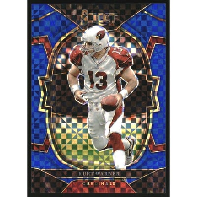 2022 Select Prizm Blue #13 Kurt Warner