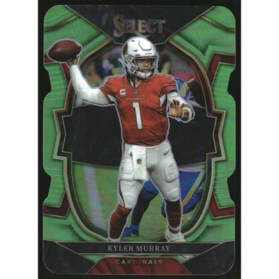 2022 Select Prizm Neon Green Die Cut #10 Kyler Murray