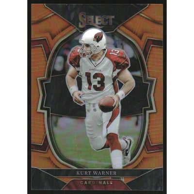 2022 Select Prizm Orange #13 Kurt Warner