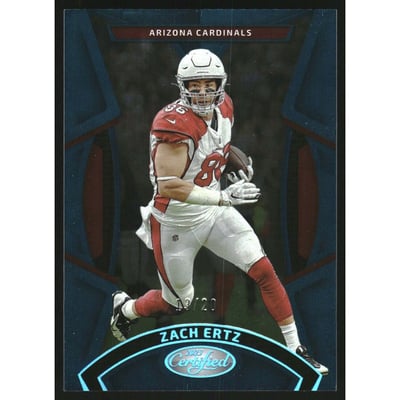 2023 Certified Mirror Teal FOTL #49 Zach Ertz