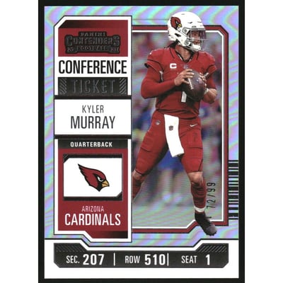 2023 Panini Contenders Conference Ticket #3 Kyler Murray