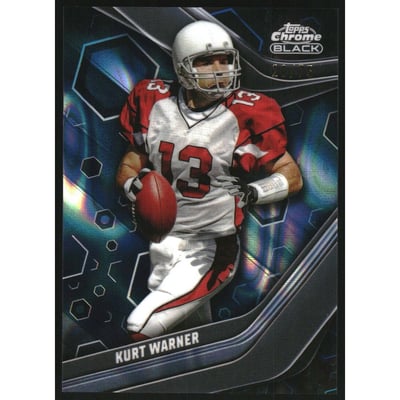 2023 Topps Composite Chrome Black Blue Lava Refractors #101 Kurt Warner