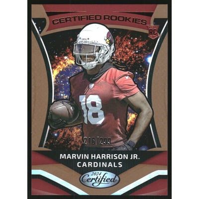 2024 Certified Certified Rookies Mirror Bronze #6 Marvin Harrison Jr.
