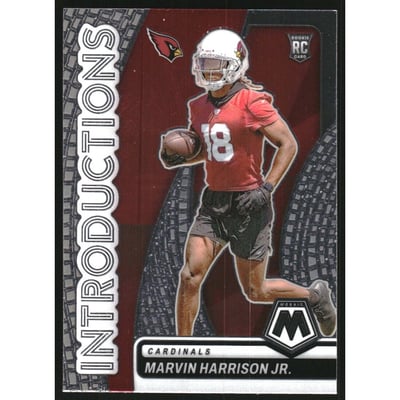 2024 Panini Mosaic Introductions #3 Marvin Harrison Jr.