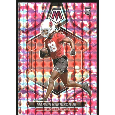 2024 Panini Mosaic Mosaic Camo Pink #304 Marvin Harrison Jr.