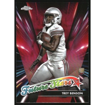 2024 Topps Chrome Future Stars Pink Refractors #FS15 Trey Benson