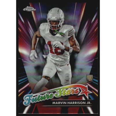 2024 Topps Chrome Future Stars Refractors #FS8 Marvin Harrison Jr.