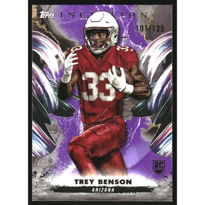 2024 Topps Inception Purple #187 Trey Benson