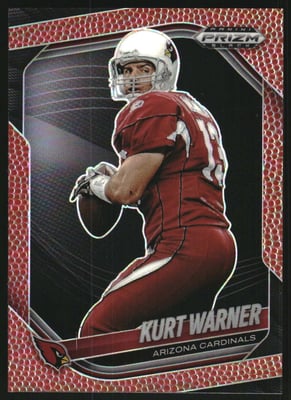 2025 Panini Prizm Black Prizms Football #1 Kurt Warner