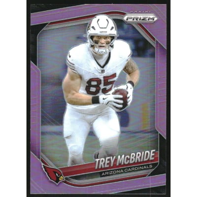 2025 Panini Prizm Prizms Pink #274 Trey McBride