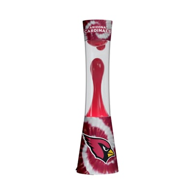 Arizona Cardinals 17" Tie-Dye Magma Lamp with Bluetooth Speaker