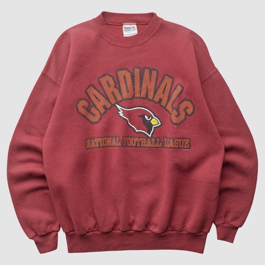 Arizona Cardinals Hanes 1996 Pullover Sweatshirt - Red - M by Fanatics Real Vintage