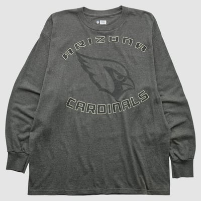 Arizona Cardinals NFL 2010s Long Sleeve T-shirt - Dark Heather Gray - 2XL by Fanatics Real Vintage