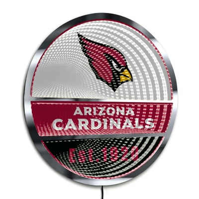 Arizona Cardinals Three-Cell Circular Infinity Light