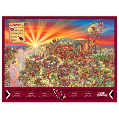 Arizona Cardinals Fanpoint 500-Piece Joe Journeyman Puzzle