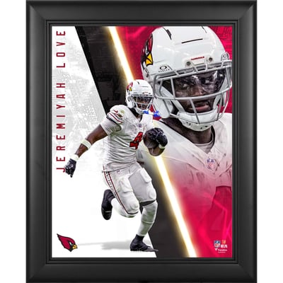 Jeremiyah Love Arizona Cardinals Fanatics Authentic Framed 13" x 16" Radiance Collage