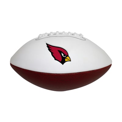 Arizona Cardinals Logo Brands Full Size Autograph Football