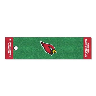 Arizona Cardinals Logo Brands Putting Green Mat