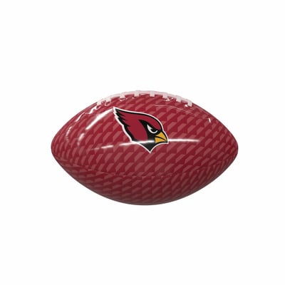Arizona Cardinals Logo Brands Rubber Glossy Mini Football