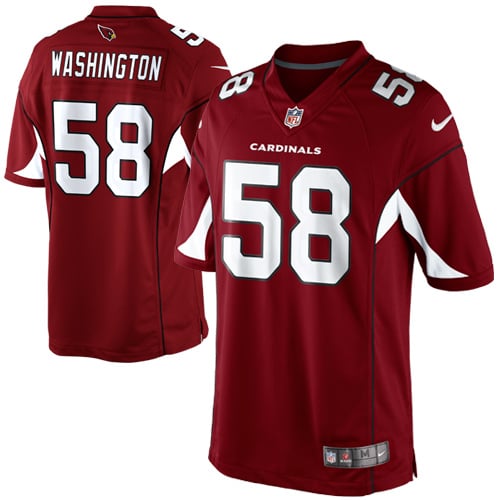 Men's Arizona Cardinals Daryl Washington Nike Cardinal Team Color