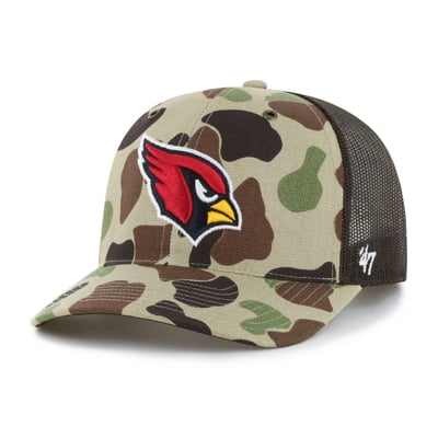 Arizona Cardinals Carhartt x '47 Adjustable Trucker Hat - Duck Camo