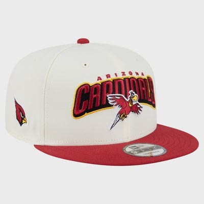 Arizona Cardinals Disney x New Era Jafar & Iago 9FIFTY Snapback Hat - Cream/Cardinal