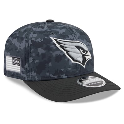 Arizona Cardinals New Era 2026 Salute To Service 9SEVENTY Adjustable Hat - Black