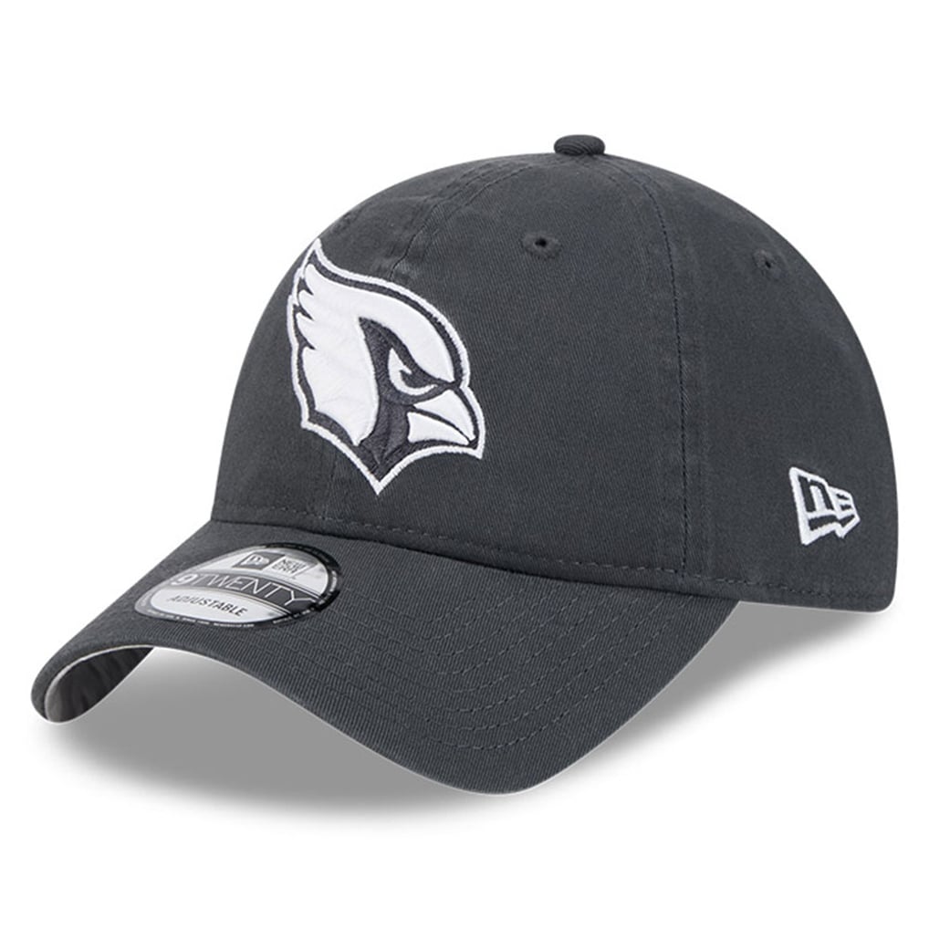 New Era 9TWENTY Adjustable Dad Cap - Graphite Grey, Solid Baseball Hat, One Size Fits Most