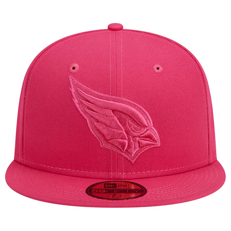 Pink Az Cardinals Logo Arizona Cardinals Pigskin Long Sleeve Tee