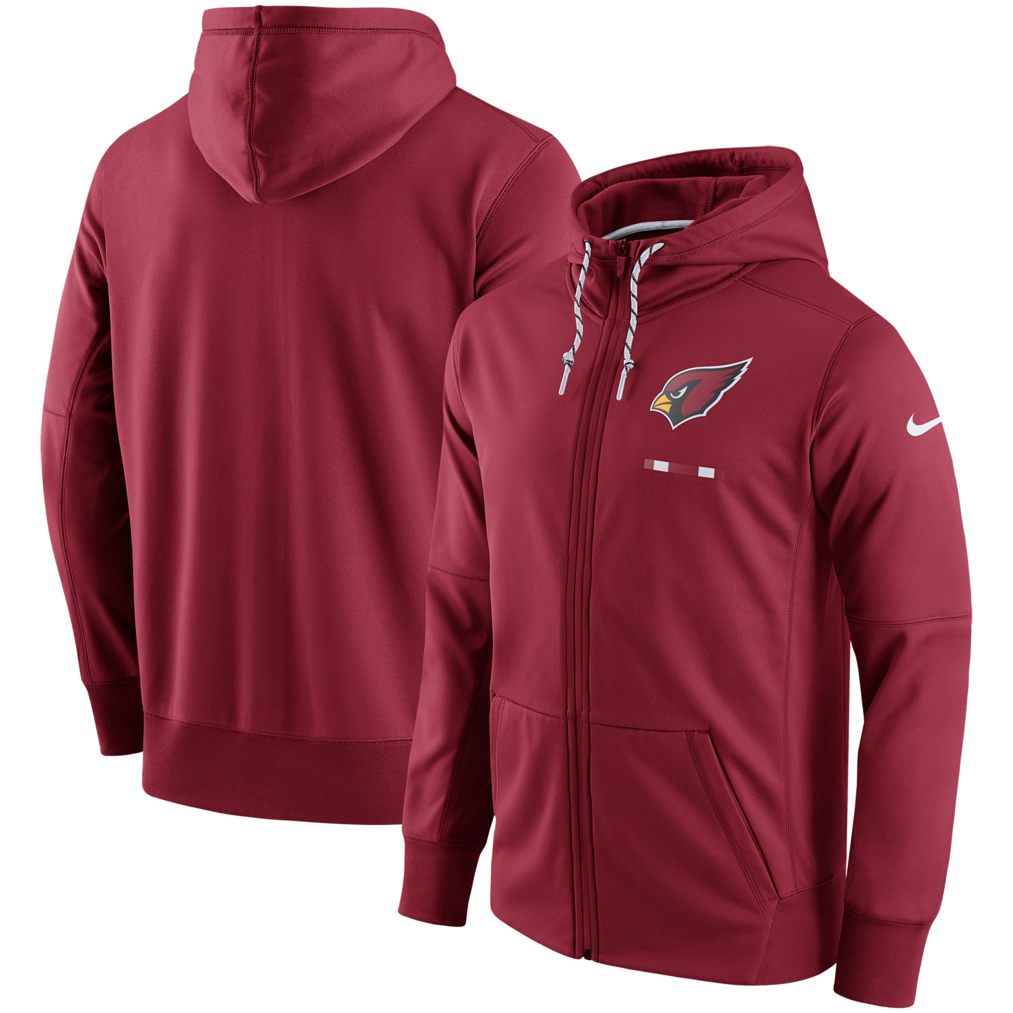 Men's Nike Cardinal Arizona Cardinals Sideline Logo Performance
