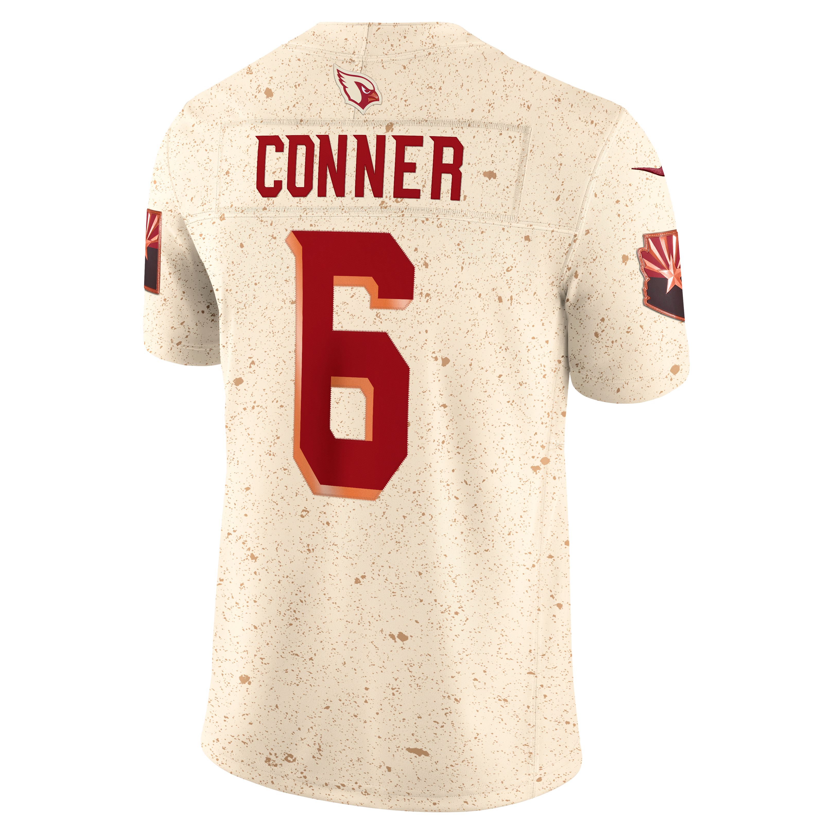 James Conner Arizona Cardinals 2025 Rivalries Collection Stitched Limited Jersey Natural