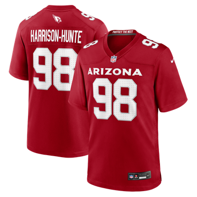 Jared Harrison-Hunte Arizona Cardinals Nike Team Game Jersey - Cardinal