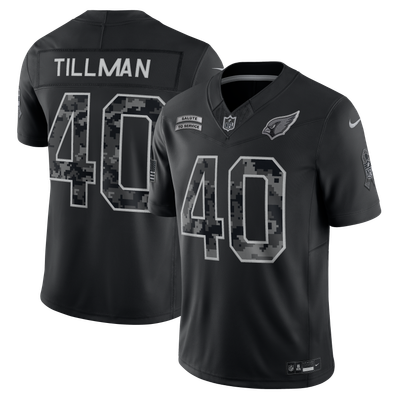 Pat Tillman Arizona Cardinals Nike 2026 Salute to Service Retired Player Stitched Limited Jersey - Black