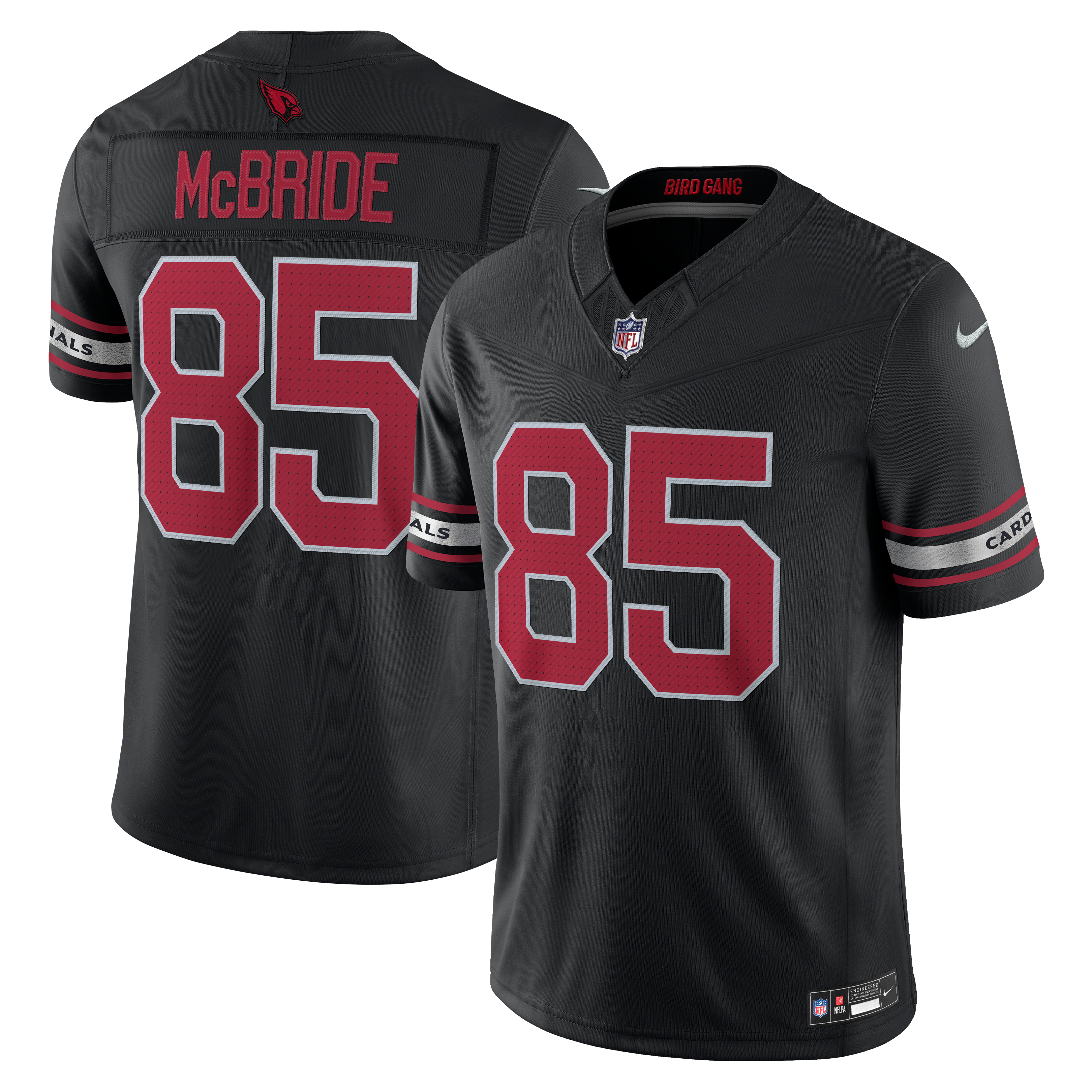Trey McBride Arizona Cardinals Alternate Vapor F.U.S.E. Stitched Limited Jersey Black