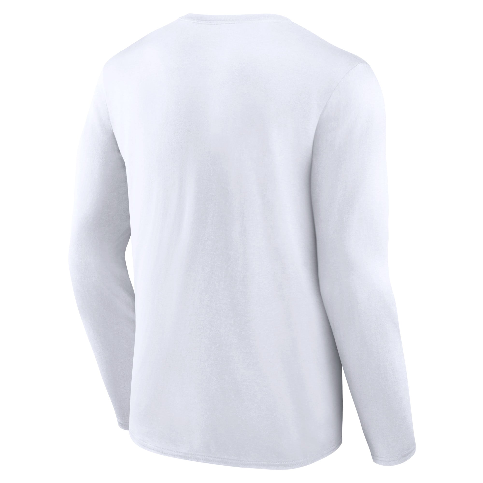 Men's White Arizona Cardinals Logo Team Lockup Long Sleeve T-Shirt