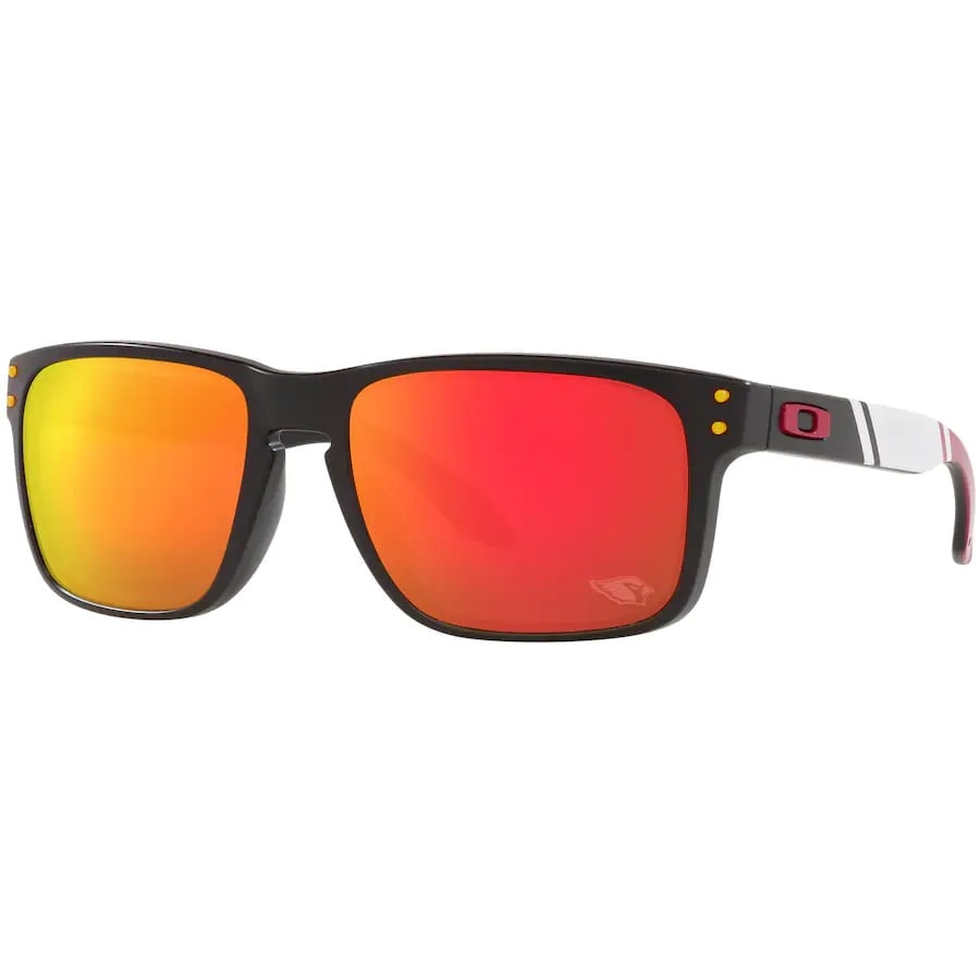 Oakley サングラス レッドオレンジ ケース付き oakley-arizona-cardinals-