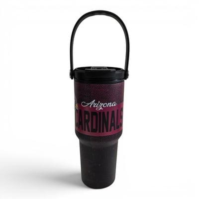 Arizona Cardinals Pegasus 24oz. Speckled Gradient Stainless Steel Dual Top Water Bottle