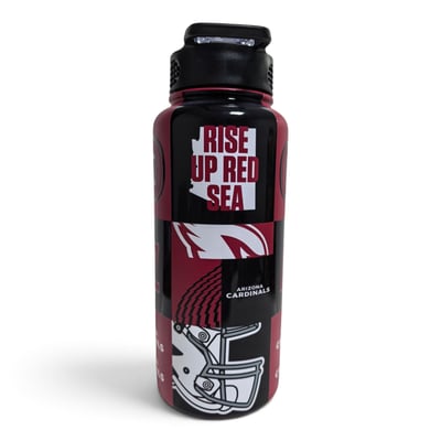 Arizona Cardinals Pegasus 32oz Stainless Steel ProPress Water Bottle