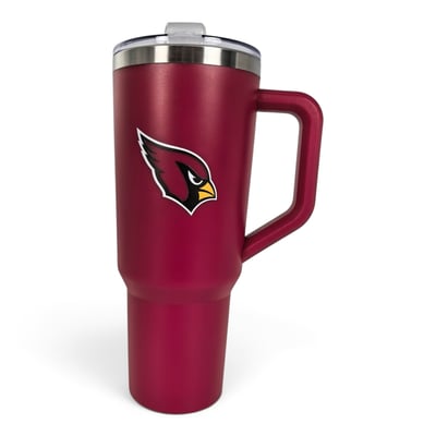 Arizona Cardinals Pegasus 38oz. Standard Logo Stainless Steel ProCarry Tumbler
