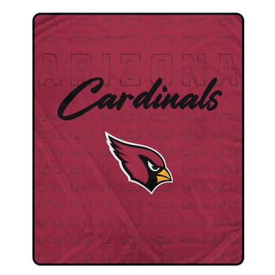 Arizona Cardinals Pegasus Echo Script Fade 50" x 60" Ultra Soft Throw Blanket