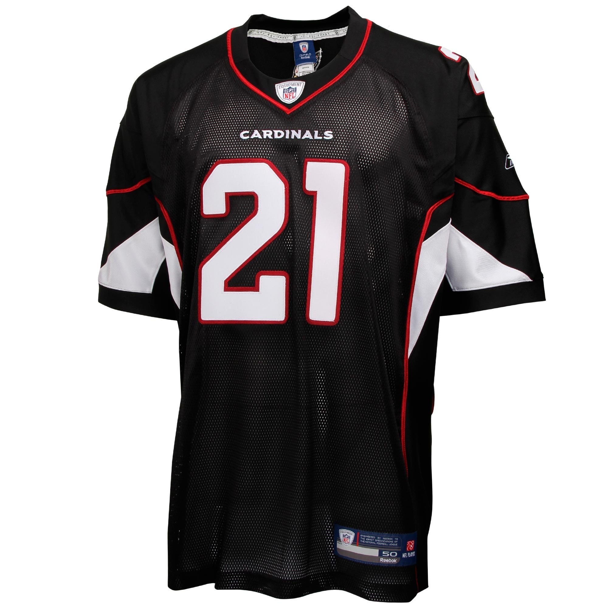 Reebok Patrick Peterson Arizona Cardinals Authentic Jersey - Black