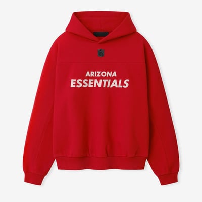Arizona Cardinals Fear of God x NFL Unisex 90s Relaxed Hoodie - Cardinal