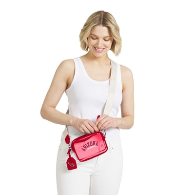 WEAR by Erin Andrews Arizona Cardinals Sheer Color Crossbody Bag
