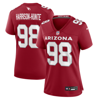Jared Harrison-Hunte Arizona Cardinals Nike Women's Team Game Jersey - Cardinal