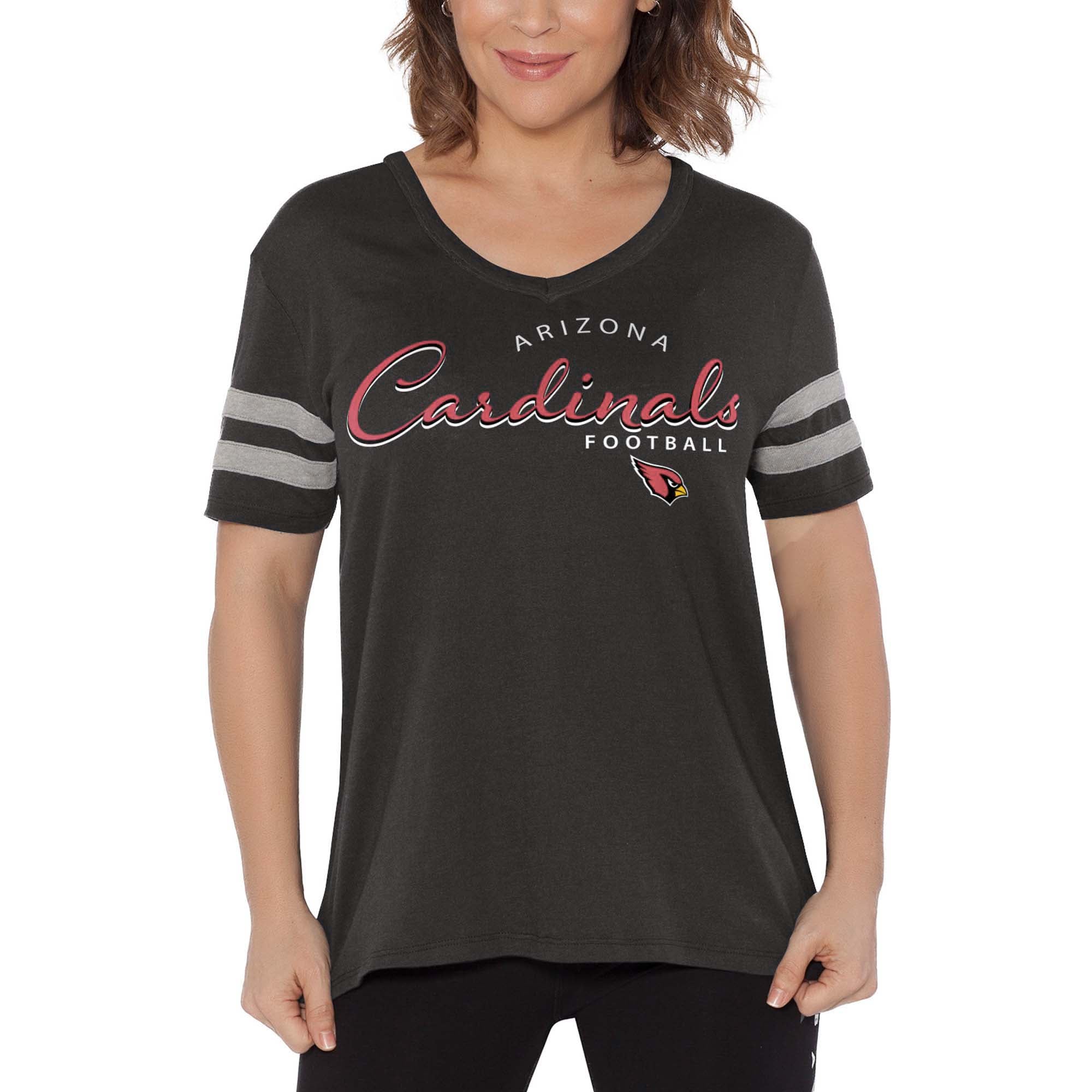 タッチ Touch Womens Arizona T-Shirt Cardinals Embellished ユニセックス Grey XX ...