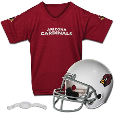 Arizona Cardinals Franklin Sports Youth NFL Deluxe Helmet & Jersey Set - Cardinal

